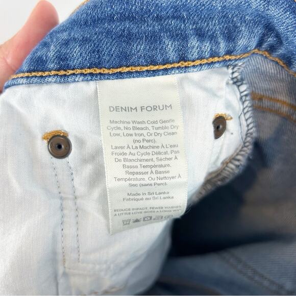 Denim Forum Aritzia The Arlo High Rise Straight Jean Size 29 - Picture 4 of 7